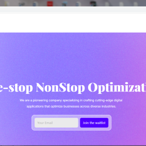 One-stop NonStop Optimization Enables ONO.Online